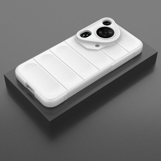 For Huawei Pura 70 Ultra Magic Shield TPU + Flannel Phone Case(White) by buy2fix
