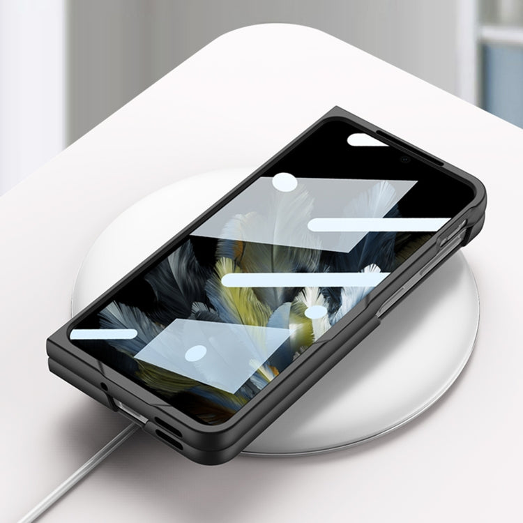 For OPPO Find N3 / OnePlus Open GKK Integrated Ultrathin Shockproof Phone Case with Ring Wrist Strap(Black) by GKK