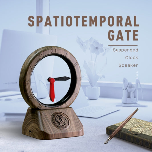 TK11 Suspended Retro Clock Bluetooth Wireless Speaker(Oak) by buy2fix