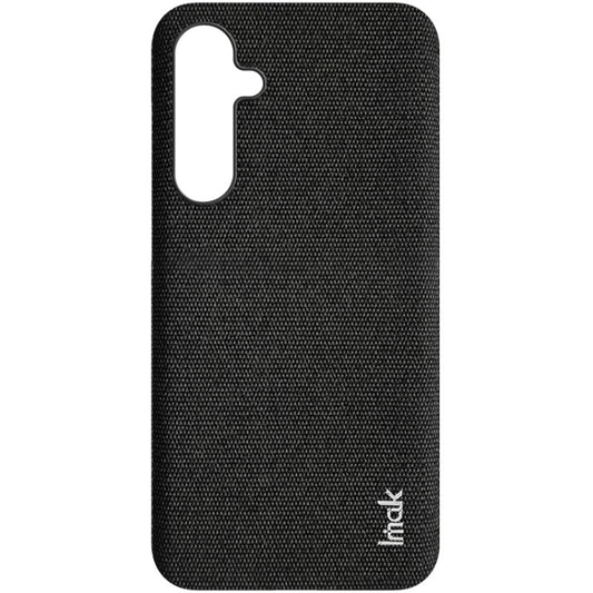 For Samsung Galaxy S23 FE 5G imak Ruiyi Series Cloth Texture PU + PC Phone Case(Black) by imak