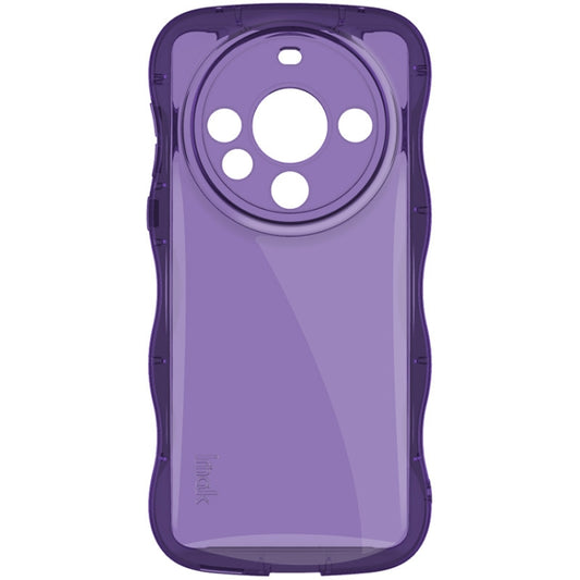 For Huawei Mate 60 IMAK Wave Bubble Soft Shockproof Phone Case(Purple) by imak
