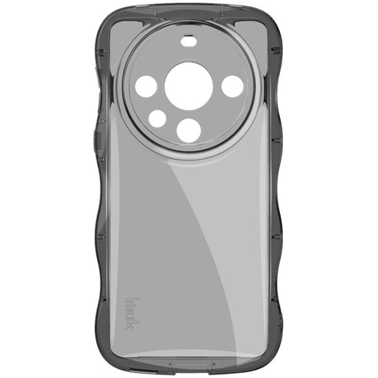 For Huawei Mate 60 Pro / 60 Pro+ IMAK Wave Bubble Soft Shockproof Phone Case(Transparent Black) by imak