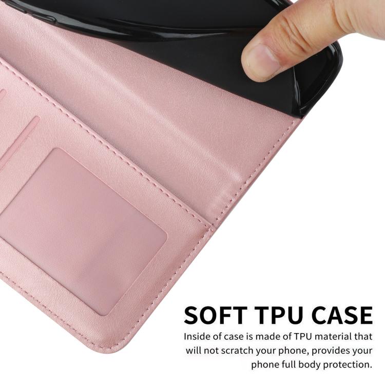 For Google Pixel 10 / 10 Pro Stitching Calf Texture Buckle Leather Phone Case(Pink) - Google Cases by buy2fix | Online Shopping UK | buy2fix