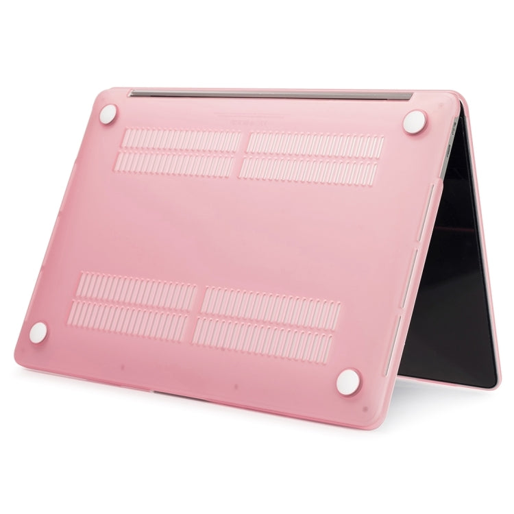 For MacBook Pro 16 inch M3 Max Laptop Matte Style Protective Case(Pink) by buy2fix