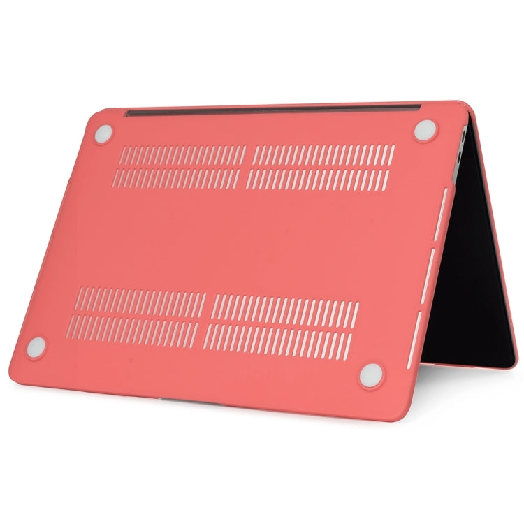 For MacBook Pro 16 inch M3 Max Laptop Matte Style Protective Case(Coral Orange) by buy2fix
