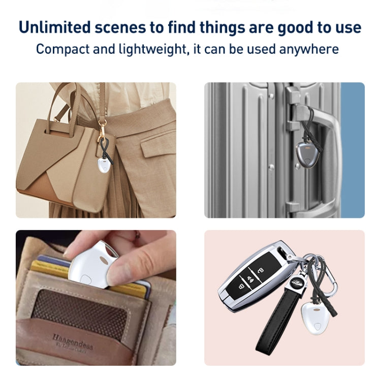 Portable Life Waterproof Positioning Anti-lost Device(White) by buy2fix