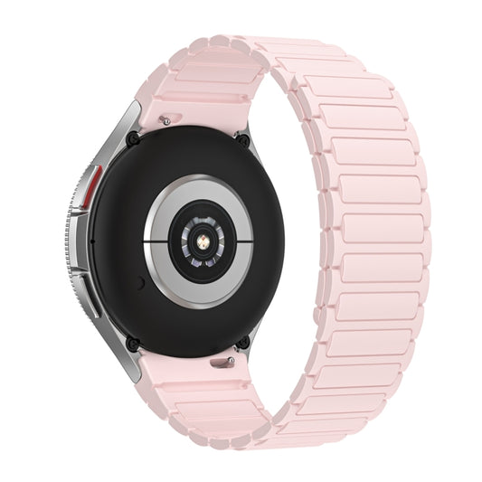 For Samsung Galaxy Watch 6 / 5 / 4 Magnetic Loop Silicone Watch Band(Pink) by buy2fix