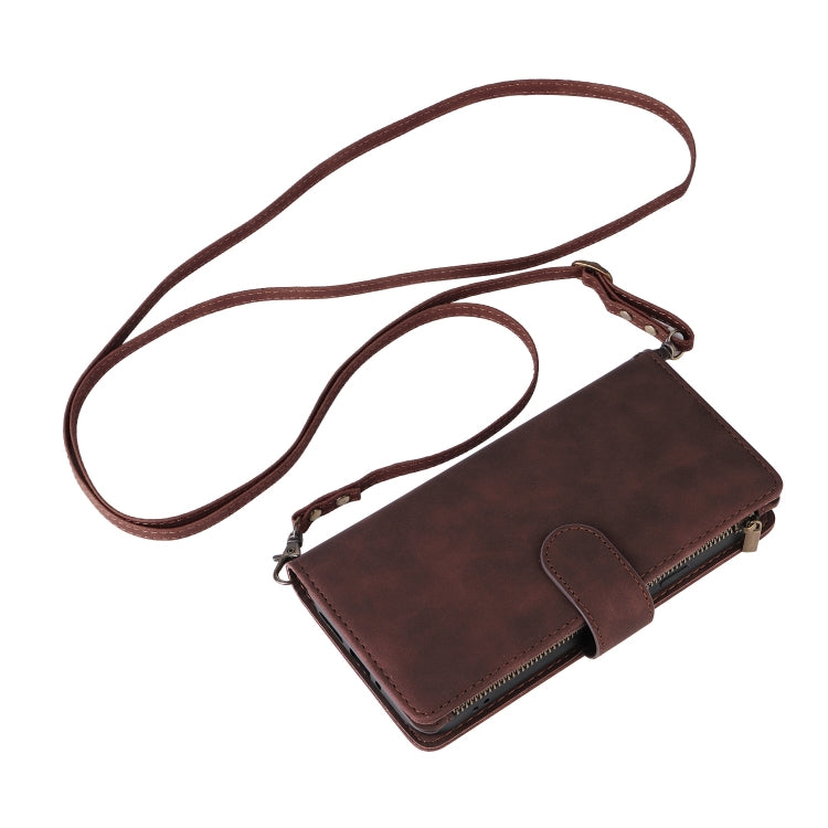 For Google Pixel 9 Multifunctional Multi-Card Wallet Phone Leather Case(Coffee) by buy2fix