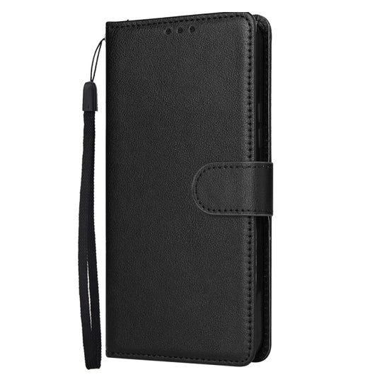 For Samsung Galaxy S24 5G 3-Card Slots Multifunctional Leather Phone Case(Black) by buy2fix
