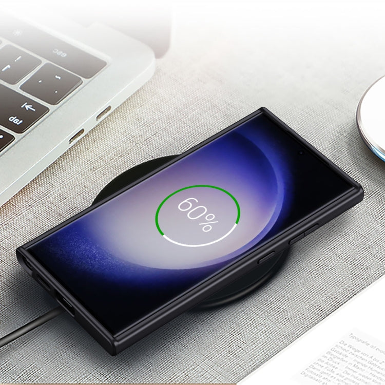 For Samsung Galaxy S24 Ultra 5G Skin Series Frosted PC + TPU Phone Case(Black) by buy2fix