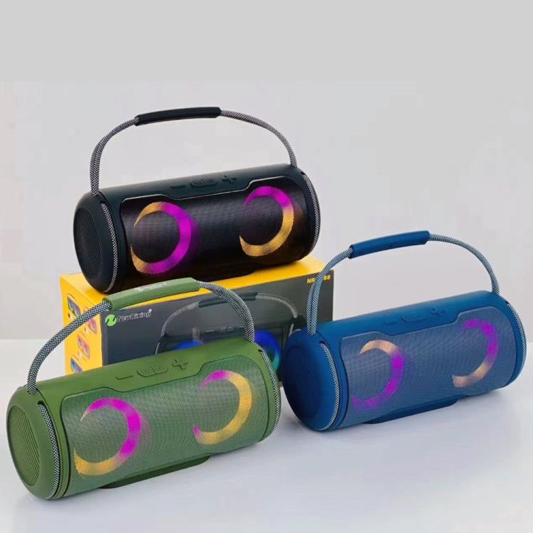 NewRixing NR2088 Wireless Portable TWS Bluetooth Speaker(Green) by NewRixing