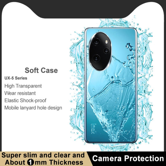 For Honor 100 Pro 5G IMAK UX-5 Series Transparent TPU Phone Case(Transparent) by imak