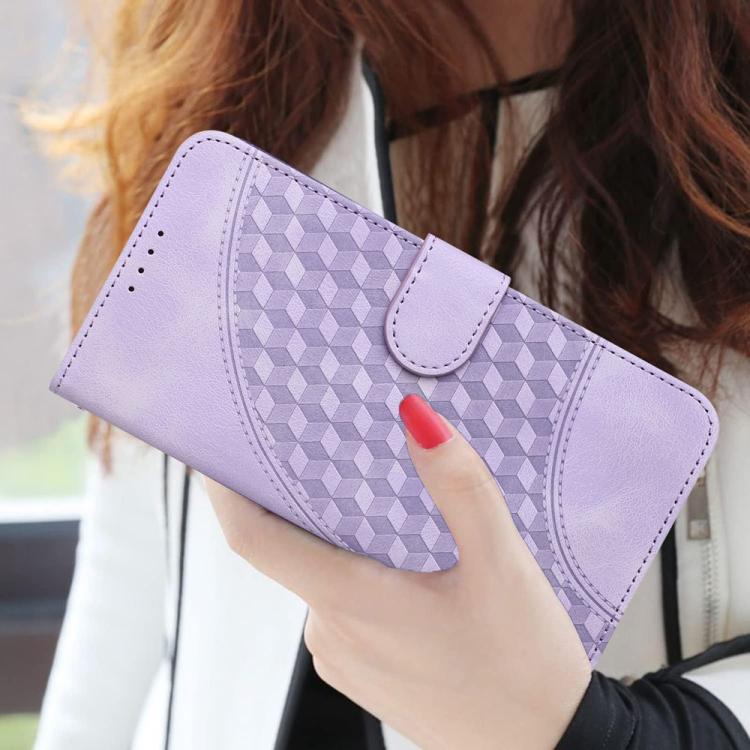 For Google Pixel 10 / Pixel 10 Pro Elephant Head Embossed Phone Leather Case with Lanyard(Light Purple) - Google Cases by buy2fix | Online Shopping UK | buy2fix