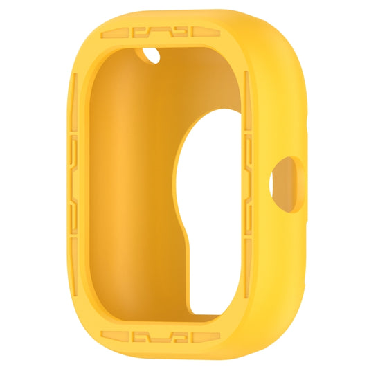 For Redmi Watch 4 Silicone Smart Watch Protective Case(Yellow) by buy2fix