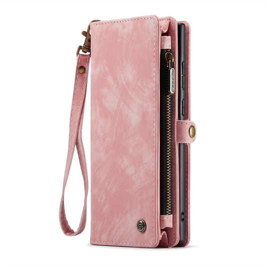 For Samsung Galaxy Note20 CaseMe-008 Detachable Multifunctional Horizontal Flip Leather Case with Card Slot & Holder & Zipper Wallet & Photo Frame (Pink) by CaseMe
