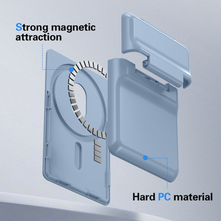 Strong Magnetic Adsorption Card Holder(Light Purple) - Adhesive Card Holders by buy2fix | Online Shopping UK | buy2fix