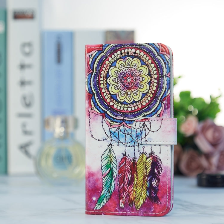For Blackview A53 Pro Painted Pattern Horizontal Flip Leather Phone Case(Dreamcatcher) by buy2fix