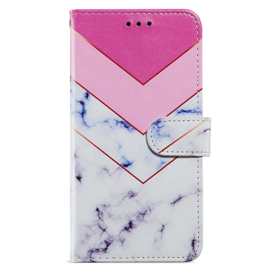 For Blackview A55 Pro Painted Pattern Horizontal Flip Leather Phone Case(Smoke Marble) by buy2fix