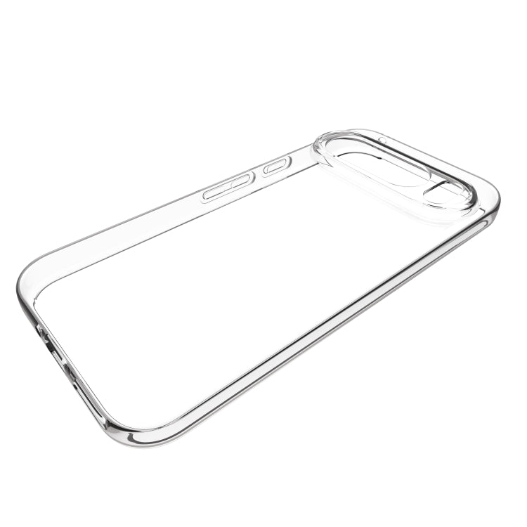 For Google Pixel 9 Pro Waterproof Texture TPU Phone Case(Transparent) by buy2fix