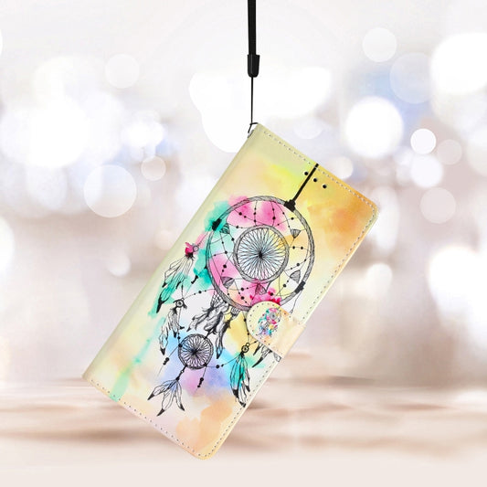 For Blackview A55 Pro Colored Drawing Leather Phone Case(Dream Catcher) by buy2fix