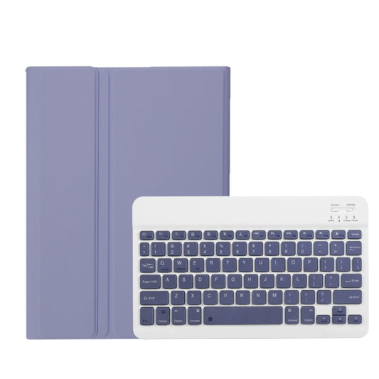 For OnePlus Pad Go / OPPO Pad Air2 / Neo OP14 TPU Ultra-thin Detachable Bluetooth Keyboard Leather Case(Purple) by buy2fix