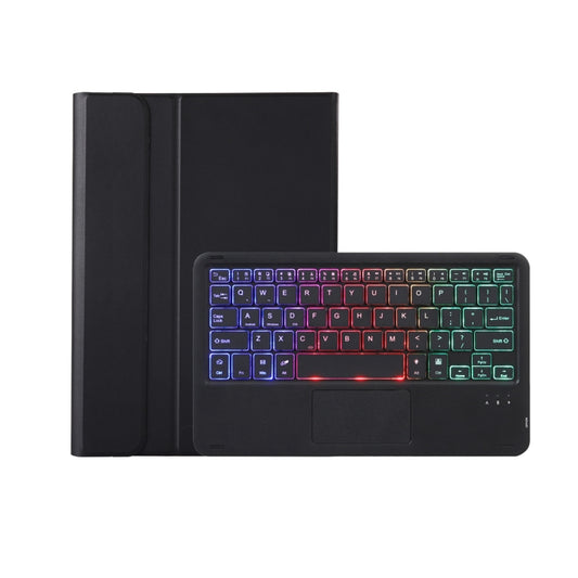 For OnePlus Pad Go / OPPO Pad Air2 / Neo OP14-AS TPU Ultra-thin Detachable Backlight Bluetooth Keyboard Leather Case with Touchpad(Black) by buy2fix