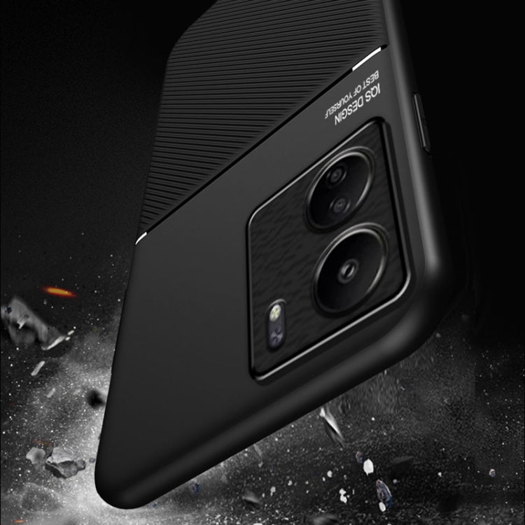 For Xiaomi Redmi 13C Classic Tilt Strip Grain Magnetic Shockproof PC + TPU Phone Case(Green) by buy2fix