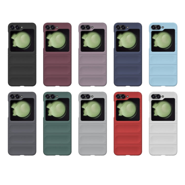 For Samsung Galaxy Z Flip6 / Flip7 FE Magic Shield Fold PC Shockproof Phone Case(Black) by buy2fix