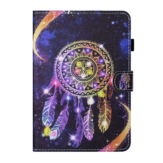 For Lenovo Tab M11/ Xiaoxin Pad 11 2024 Coloured Drawing Stitching Smart Leather Tablet Case(Starry Sky Wind Chime) by buy2fix