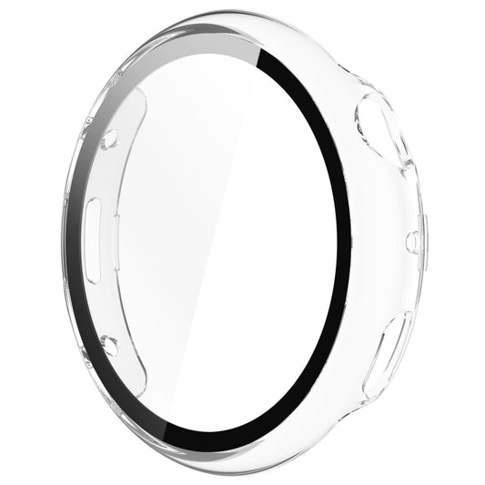 For vivo Watch 3 PC + Tempered Glass Film Integrated Watch Case(Transparent White) by buy2fix