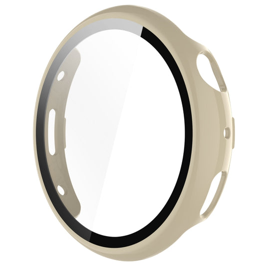 For vivo Watch 3 PC + Tempered Glass Film Integrated Watch Case(Ivory White) by buy2fix