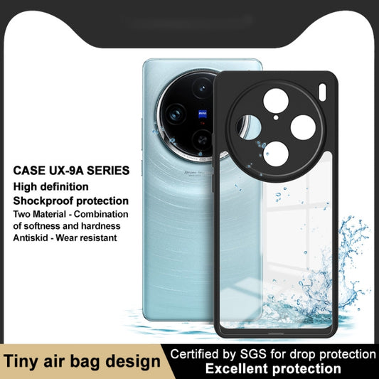 For vivo X100 Pro 5G imak UX-9A Series Four-corner Airbag Shockproof Phone Case by imak