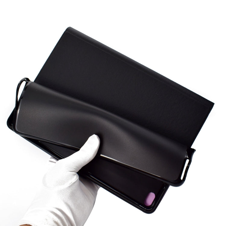 For Lenovo Tab M11/ Xiaoxin Pad 11 2024 Voltage Coloured Drawing Smart Leather Tablet Case(Girl Back) by buy2fix