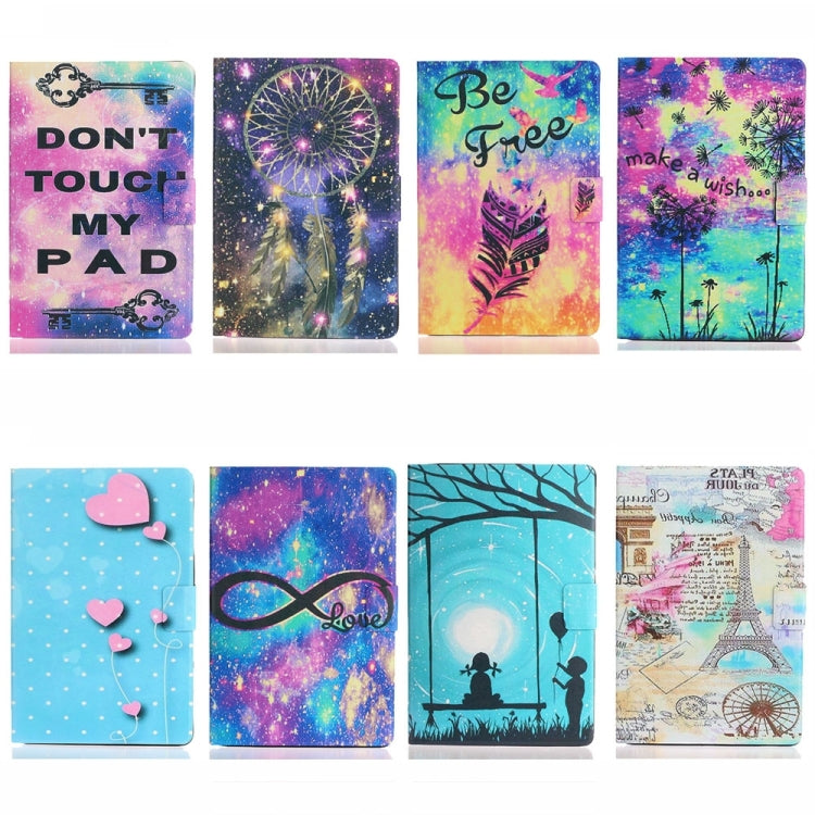 For Lenovo Tab M11/ Xiaoxin Pad 11 2024 Voltage Coloured Drawing Smart Leather Tablet Case(Dont Touch My Pad) by buy2fix