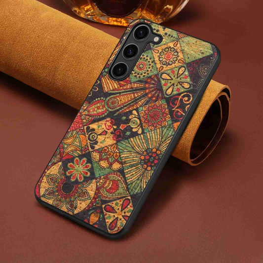 For Samsung Galaxy S24 Ultra 5G Four Seasons Flower Language Series TPU Phone Case(Autumn Yellow) by buy2fix