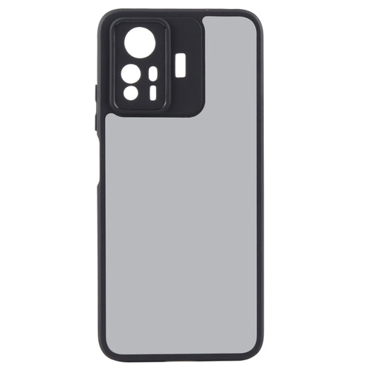 For Xiaomi Redmi Note 12S 4G Fine Pore Matte Black TPU + PC Phone Case by buy2fix