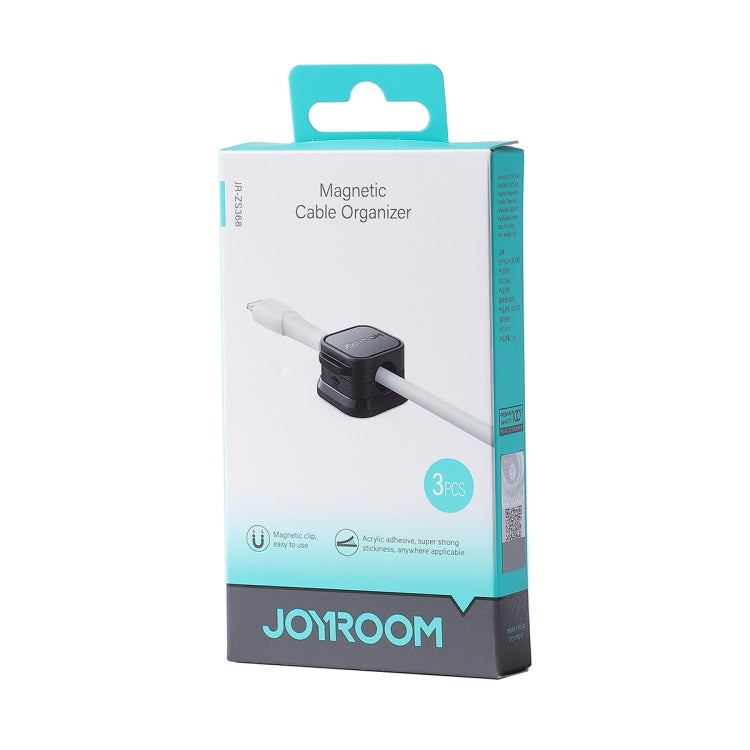 JOYROOM JR-ZS368 Magnetic Data Cable Organizing Bracket(Black) by JOYROOM