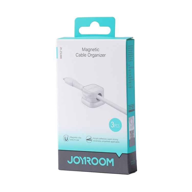 JOYROOM JR-ZS368 Magnetic Data Cable Organizing Bracket(White) by JOYROOM