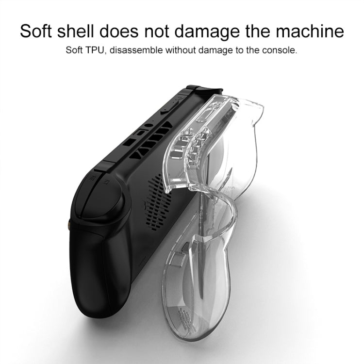 For OneXPlayer F1 Integrated TPU Transparent Game Console Case by buy2fix