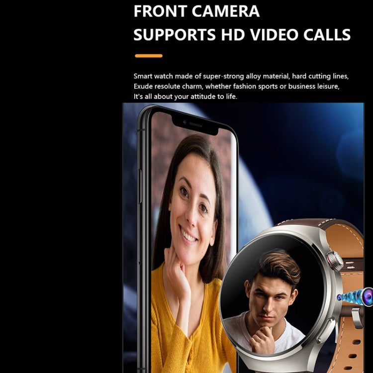 1.53 inch Front Camera Smart Watch Support AI Voice / SIM Card, Specification:2GB+32GB(Tarnish) by buy2fix