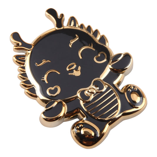 Cartoon Dragon Phone Desktop Folding Holder(Black) - Desktop Holder by buy2fix | Online Shopping UK | buy2fix