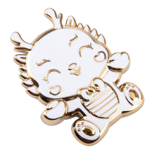 Cartoon Dragon Phone Desktop Folding Holder(Silver) - Desktop Holder by buy2fix | Online Shopping UK | buy2fix