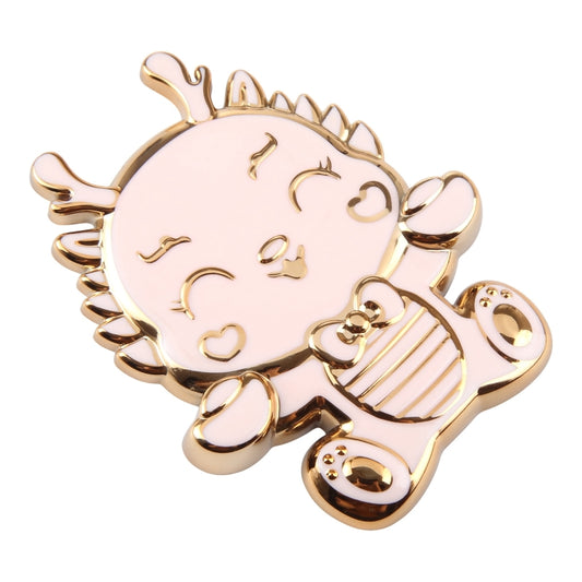 Cartoon Dragon Phone Desktop Folding Holder(Pink) - Desktop Holder by buy2fix | Online Shopping UK | buy2fix