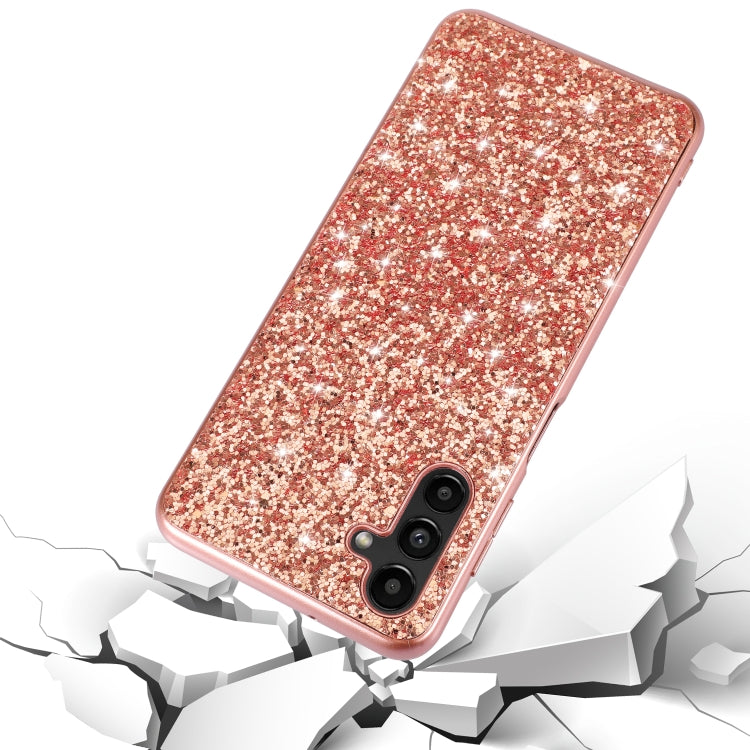 For Samsung Galaxy A15 5G Glitter Powder TPU Phone Case(Gold) by buy2fix