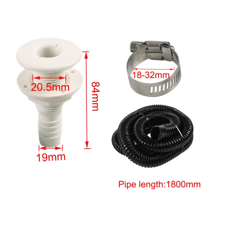 3/4 inch Bilge Pump Mounting Kit(Black) by buy2fix