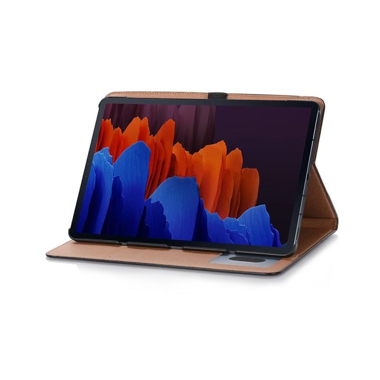 For Samsung Galaxy Tab S9 FE Retro Book Leather Tablet Case(Black) by buy2fix