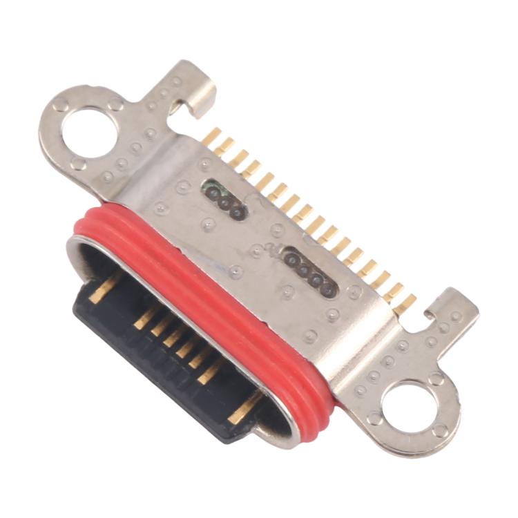 For OPPO Reno11 Pro 5G CPH2607 10pcs Original Charging Port Connector - Single Tail Connector by buy2fix | Online Shopping UK | buy2fix