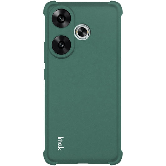 For Xiaomi Redmi Turbo3 5G imak Shockproof Airbag TPU Phone Case(Matte Green) by imak