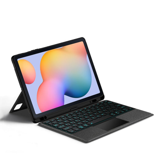 For Samsung Galaxy Tab S6 Lite 2020 / 2022 YJ-P610 Split Bluetooth Keyboard Leather Tablet Case by buy2fix