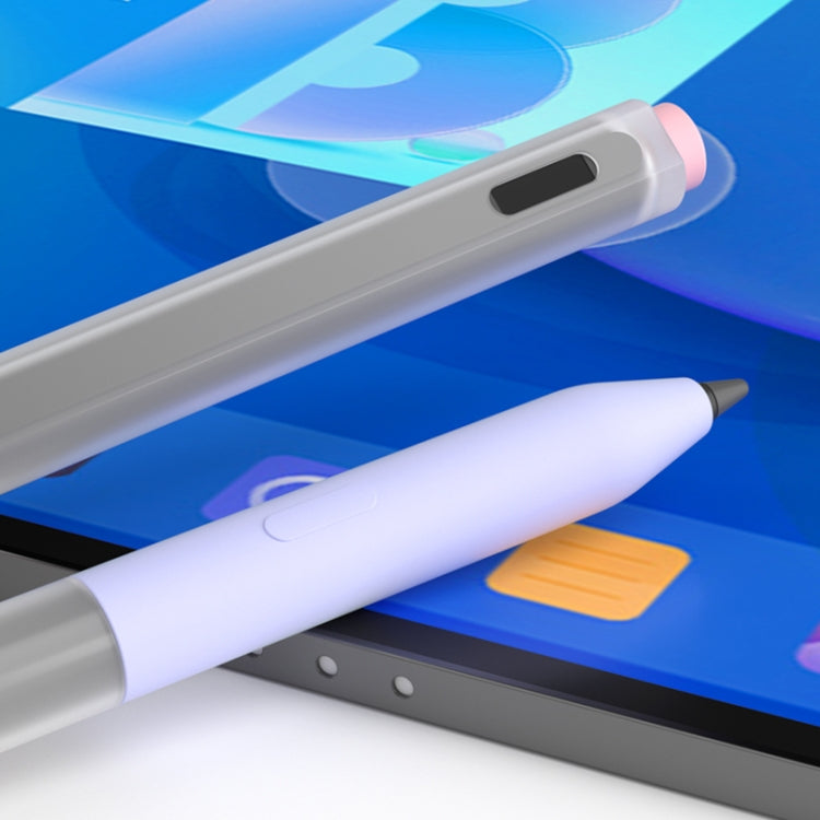 For Lenovo Xiaoxin Stylus Pen 2 Stylus Jelly Silicone Protective Cover(Pink) by buy2fix